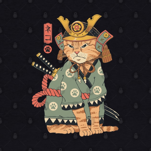 Neko Samurai by Vincent Trinidad Art